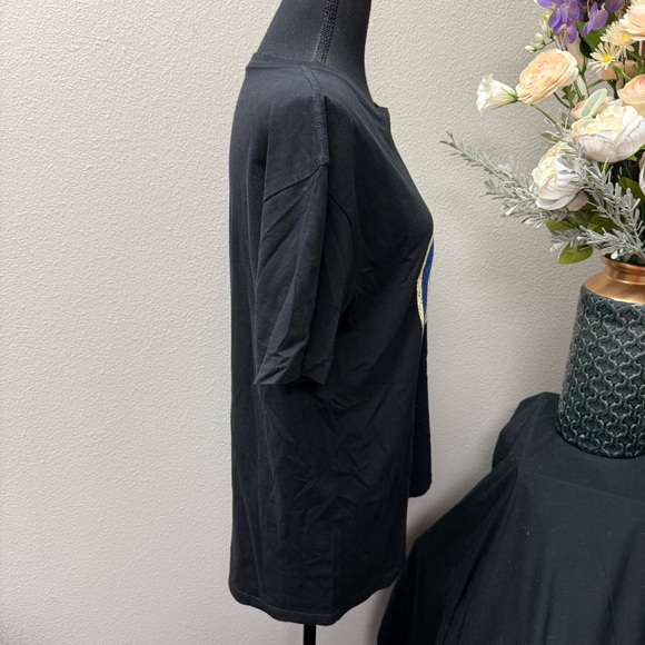 Mitchell & Ness Chicago Cubs Black Graphic Tee Shirt Men’s L MLB Baseball - Picture 4 of 7